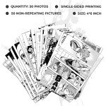 Anime Poster Collage Kit - 50PCS for Rooms