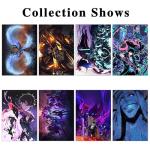 Babymiu Modern Anime Wall Poster 8-Pack 11.5 x 16.5 INCH.Anime Gifts Merch Party Supplies Unframed Version HD Printing Poster for Kids Room Club Wall Art Decor