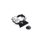 Gojo & Geto Anime Enamel Pin - Cute Chibi Style JJK Brooch for Fans and Collectors - Perfect for Cosplay, Bags, Jackets, and Gifts