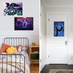 Babymiu Modern Anime Wall Poster 8-Pack 11.5 x 16.5 INCH.Anime Gifts Merch Party Supplies Unframed Version HD Printing Poster for Kids Room Club Wall Art Decor