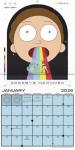 2026 Rick and Morty Wall Calendar
