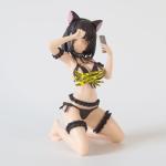 Zatanend Ecchi Figure BlackCat Girl,Waifu Hentaii.Sexy Anime +18 Uncensored for Adult Collection Gift Model Toys No Box
