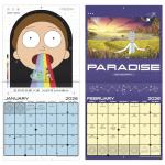 2026 Rick and Morty Wall Calendar