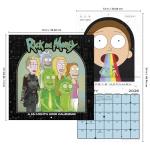 2026 Rick and Morty Wall Calendar
