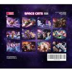 Space Cats Wall Calendar 2026 | Funny Cat Themed Gifts For Cat Lovers