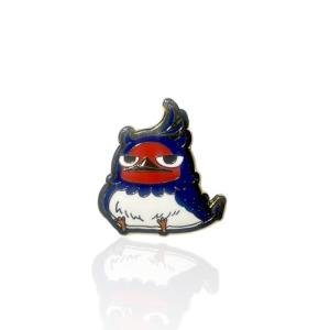 KOZUKI Black Clover Pin Enamel Nero Pin Asta pin Black clover enamel pins black clover manga black clover figure pin black clover asta pin (BIRD)