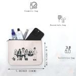 MAOFAED Anime Manga Series Gift, Anime Theme Zipper Pouch for Fan, Anime Lover Gift