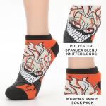 Bioworld Dandadan Mix Characters Womens Ankle Socks 5 Pack