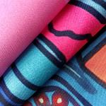 NAVNAWM Japanese Anime Cityscape Tapestry, Wall Hanging Art, Blue and Pink Night Scene, 51 x 59 inches, for Bedroom Dorm Living Room