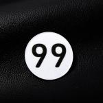 HxH Hunter Killua 99 Pin - HUNTER Number Badge - Halloween Anime Cosplay Gifts for Women Men