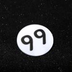 HxH Hunter Killua 99 Pin - HUNTER Number Badge - Halloween Anime Cosplay Gifts for Women Men