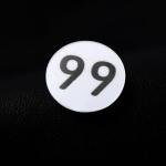 HxH Hunter Killua 99 Pin - HUNTER Number Badge - Halloween Anime Cosplay Gifts for Women Men