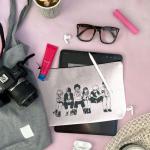 MAOFAED Anime Manga Series Gift, Anime Theme Zipper Pouch for Fan, Anime Lover Gift