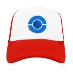 PopCrew Embroidered Team Trainer Hat for Anime Cosplay Costume, Trucker, Snapback Cap (Blue)