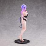 LUNK Momoko-CHAN Figure,Standing Succubus Girl Anime Scale Figure,Momoko-CHAN Original Painting Anime Illustration Girl Action Figurine Collectible 11in