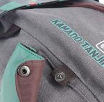 Roffatide Anime Demon Slayer Backpack Canvas Schoolbag Printed Flap Backpack Laptop Back Pack