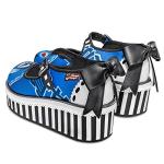 Hot Chocolate Design Women's Mary Jane Platform Shoes, Aristocrat Lolita – Buckle-Strap, Closed-Toe Dress Shoe, Anime Girl Printed Upper, Kawaii Anime Multicolor Platform Shoes for Women – Size 39
