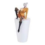 Anime Figure, Shiraki Meiko from Prison School, Sitting Pose,10cm Noodle Stopper Pointer Miniskirt Figure Japan Sexy Anime Girl Hentai Collection PVC (Shiraki Meiko)