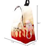 Naomimomo Japanese Anime Cute Backpack School College Outdoor Backpack Large Bookbags for Girls Boys Students Travel Daypacks