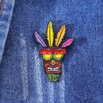 LUKGELYAM Cute Enamel Pins Cartoon Lapel Pin Brooch Badge for Backpack Jackets Funny Tiger Pins for Gift Anime Enamel Pin for Clothing Hat Decoration