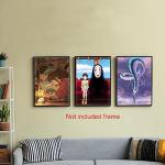 Pounchi Anime Posters (8 Pcs with Glue Dots) 11.2" x 16.5" Japanese Anime HD Printing Poster Unframed Version for Room Bedroom Club Wall Art Decor for Teens