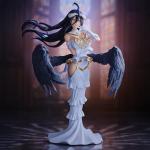 MABAIUDE Albedo Figure Ainz Figure, 1/7 Scale Anime Figurine Albedo Statue Model PVC Handmade Collectible Desktop Decoration Gifts for Fans