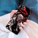 Akatxezy Anime Phone Case for iPhone 16 Pro Max, Premium Shockproof Soft TPU Silicone Cover, Durable Manga Character Shell