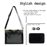 Ita Bag Crossbody Cute Shoulder Bag Kawaii Purses and Messenger Bag with Anime Pins Display