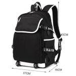 DIOMMELL Anime Backpack Canvas Capacity Roomy Laptop DanDaDan Backpack
