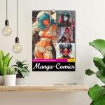Manga-Comics. Cyberpunk Anime. Science Fiction Girls, US-Version (Wall Calendar 2026 DIN A3 Portrait), CALVENDO 12 Month Wall Calendar