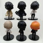 Bungo Stray Dogs Anime Figures Dazai Osamu Nakajima Atsushi Toy PVC Model Room Decor Collection for Gift