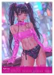 Manga-Comics. Cyberpunk Anime. Science Fiction Girls, US-Version (Wall Calendar 2026 DIN A3 Portrait), CALVENDO 12 Month Wall Calendar