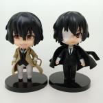 Bungo Stray Dogs Anime Figures Dazai Osamu Nakajima Atsushi Toy PVC Model Room Decor Collection for Gift