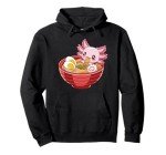 Kawaii Ramen Axolotl Anime Hoodie