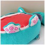 HOKMAH Kawaii Backpack with Kawaii Pin and Accessories, Comic-Con y2k Shoulder Bag Daypack cute Backpack Grunge Itabag Purse (Cat)