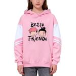 ACEFAST INC Itadori Yuji Sukuna Best Friend Anime Hoodies Unisex Harajuku Graphic Hoodies Jjk Merch Anime Pullover Sweatshirt,Pink Hoodie,Small