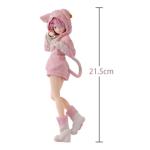 QAHEART Ram/Ramu Figures, Re:0 Rem/Remu Anime Figure Statues Anime Action Figurine Ornaments for Fans 21.5CM/8.46INCH
