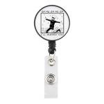 Lywjyb Birdgot Japanese Anime Badge Reel Anime Themed Gift Japanese Anime Manga Lover Merch (AH HA Badge)