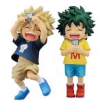 YLQANONG MHA Figures Midoriya Izuku Anime Figure Statues PVC Todoroki Shouto MHA Anime Action Figurine 4.3IN