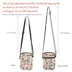 Anime Merchandise Lover Crossbody Bag Otaku Manga Cosplay Mangaka Gift It’s Not Cartoons It’s Anime Carry On Bag (It'sAnimeCroB-2)