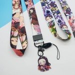 Kawaii Anime Card Holder with 2 Lanyards
