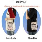 Anime Merchandise Lover Crossbody Bag Otaku Manga Cosplay Mangaka Gift It’s Not Cartoons It’s Anime Carry On Bag (It'sAnimeCroB-2)