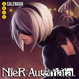 2026 2B Automata - Square Calendar: A Year of Elegant Destruction and Futuristic Beauty - Anime art