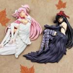 YLQANONG KanameMadoka Figures Anime Akemi Homura Figure Statues PVC Kaname Madoka Anime Action Figurine 5.51IN