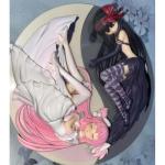 YLQANONG KanameMadoka Figures Anime Akemi Homura Figure Statues PVC Kaname Madoka Anime Action Figurine 5.51IN