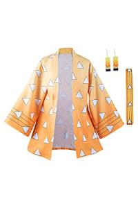 Haydory Womens Anime Cloak Cosplay Costume Kimono Cape Robe Halloween Suit Adult