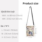 TSOTMO Anime Fan Gift Apothecary Diaries Crossbody Bag Medicine Anime Lover Shoulder Bag Gift for Women (MApothecary CR)