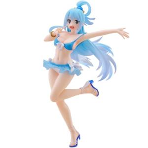 MABAIUDE Aqua Figure Statue, 18cm Swimsuit Version Aqua Figure 1/7 Scale Anime Figurine Model Desktop Car Dashboards Decoration Collectibles