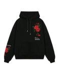 Floral Print Casual Hoodie for Men