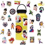 100pcs Anime Dragon and Ball Stickers Mixed Pack,Lovely Cartoon Characters Decals Cartoon Anime Sticker for Kids Teens Waterproof Stickers for Water Bottle Laptop Luggage Helmet Skateboard Guitar